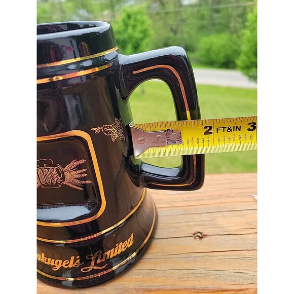 Leinenkugel's Brewing Co. Limited Beer Stein Black Mug Gold Trim - Picture 12 of 13